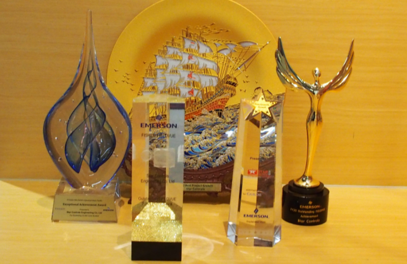 华亿(中国)一站式服务官网荣获艾默生颁发的五大奖项